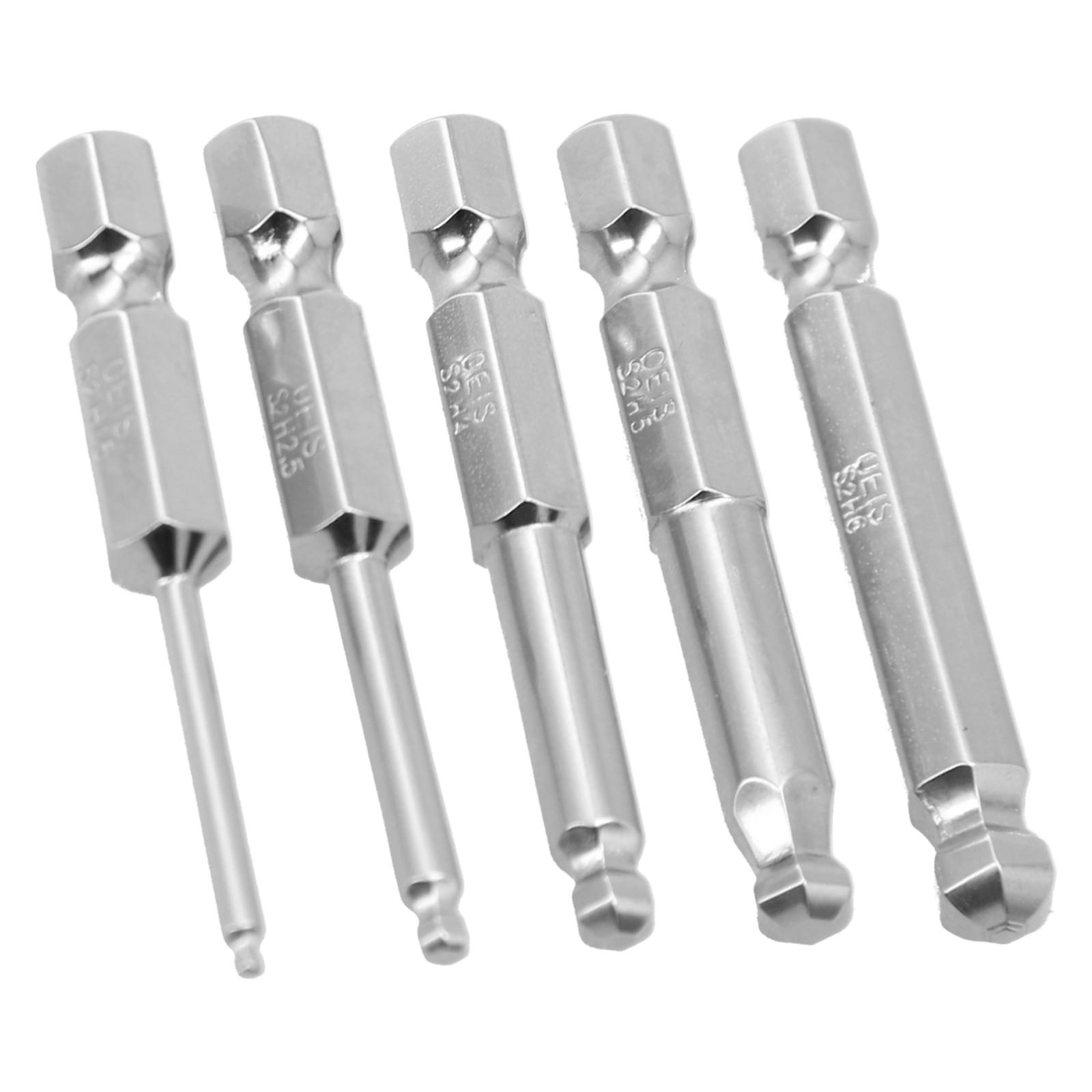 4pcs Hex Bit Alloy Steel Ball Head Can Easily Suck Screws H2.5 
4pcs Hex Bit Alloy Steel Ball Head Can Easily Suck Screws H2.5