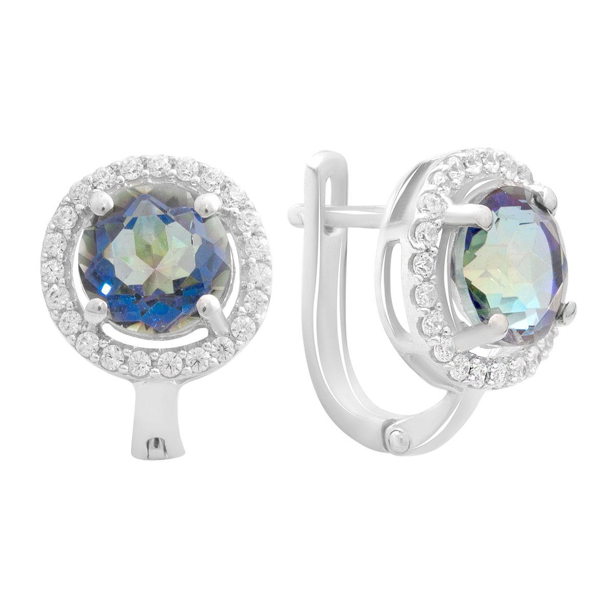 Серебряные серьги с мистик топазом 4.666ct (2190325) різнокольорові кольору
Серебряные серьги с мистик топазом 4.666ct (2190325) різнокольорові кольору