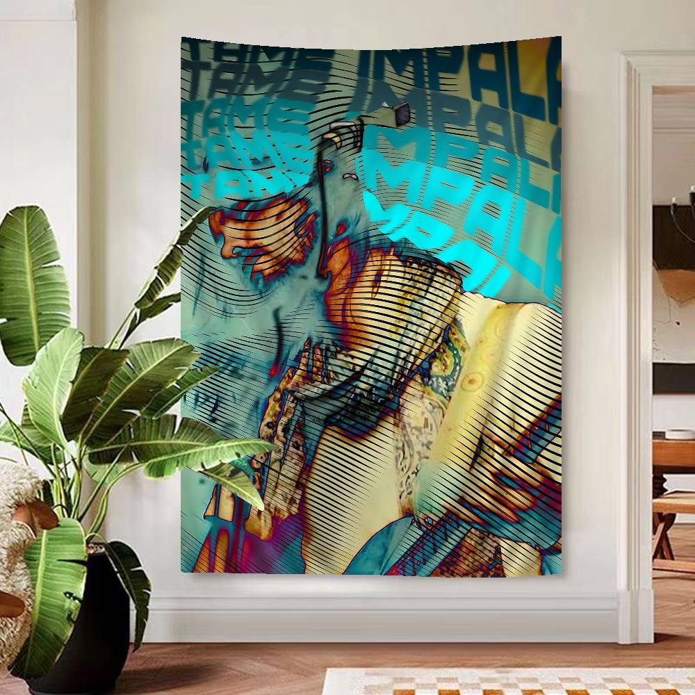 Popular Band TTame IImpala Hanging Bohemian Tapestry Bohemian Wall Tapestries Mandala Kawaii Room Decor 74x94cm(29x37in)
Popular Band TTame IImpala Hanging Bohemian Tapestry Bohemian Wall Tapestries Mandala Kawaii Room Decor 74x94cm(29x37in)