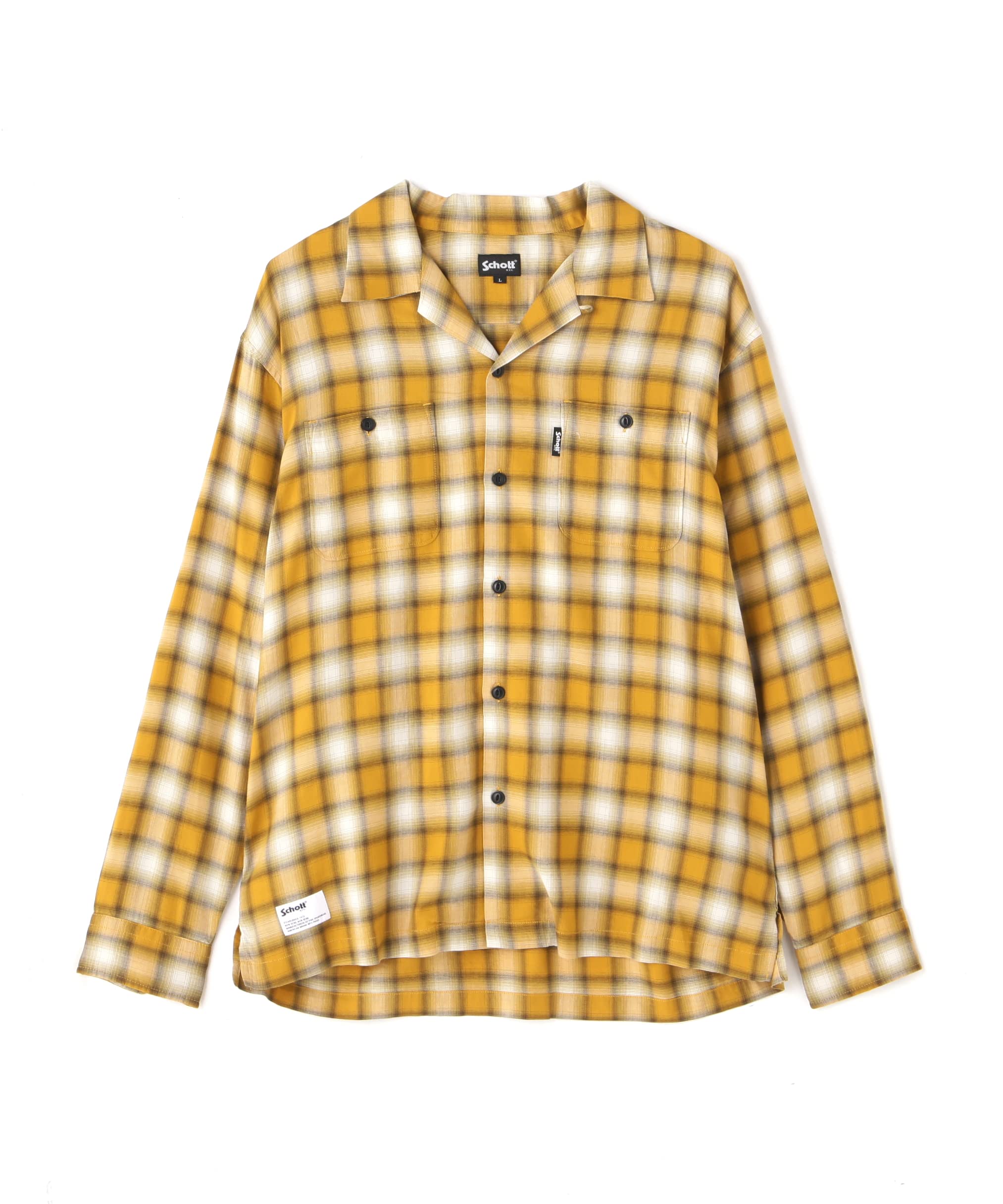 Schott NYC OMBRE PLAID LS SHIRT, Men s, Size 2XL, 060, Yellow, 782-3120007
Schott NYC OMBRE PLAID LS SHIRT, Men s, Size 2XL, 060, Yellow, 782-3120007