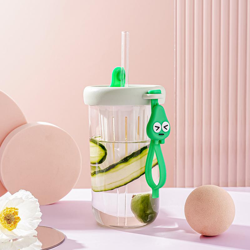 Water cup High value plastic cup Portable kettle Student summer straw cup 500ml зелений
Water cup High value plastic cup Portable kettle Student summer straw cup 500ml зелений