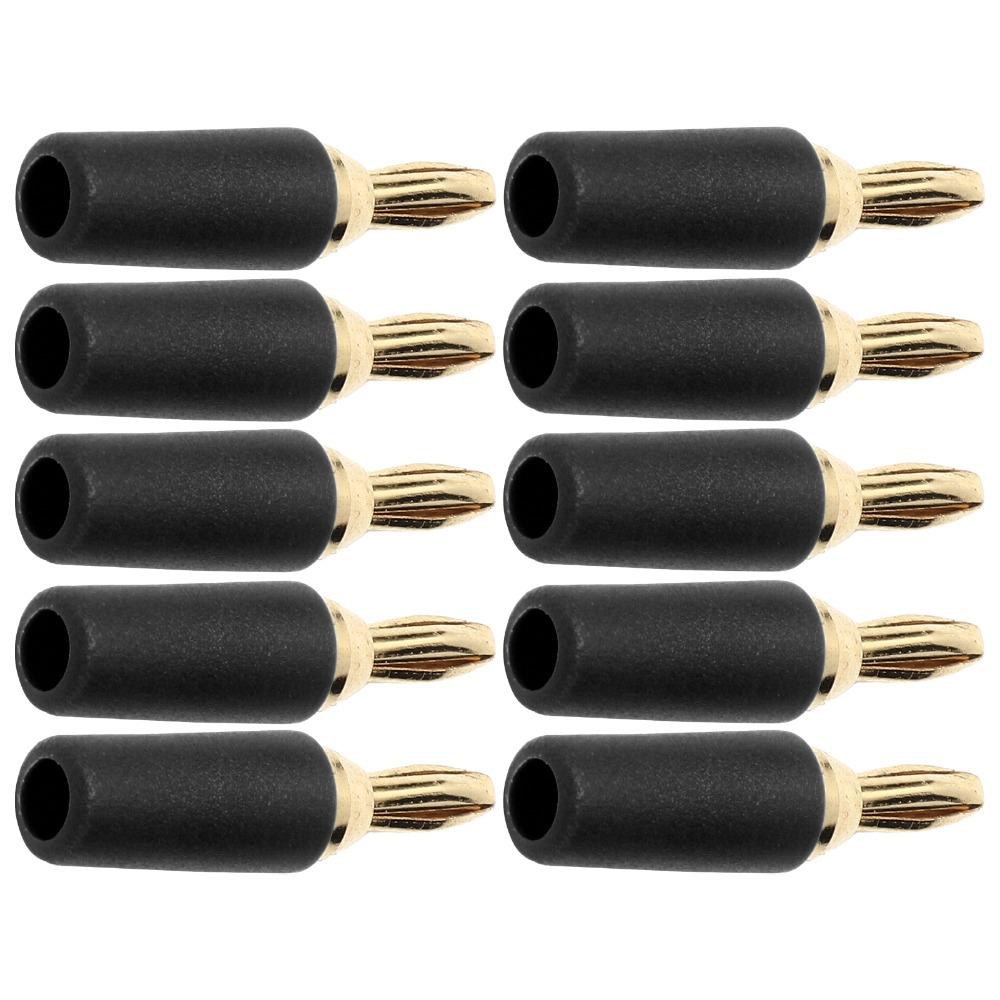 10 PCS Copper Gold Plated Banana Plug Assortment 2.5mm Speaker Plug Connector Wall Plates чорний
10 PCS Copper Gold Plated Banana Plug Assortment 2.5mm Speaker Plug Connector Wall Plates чорний