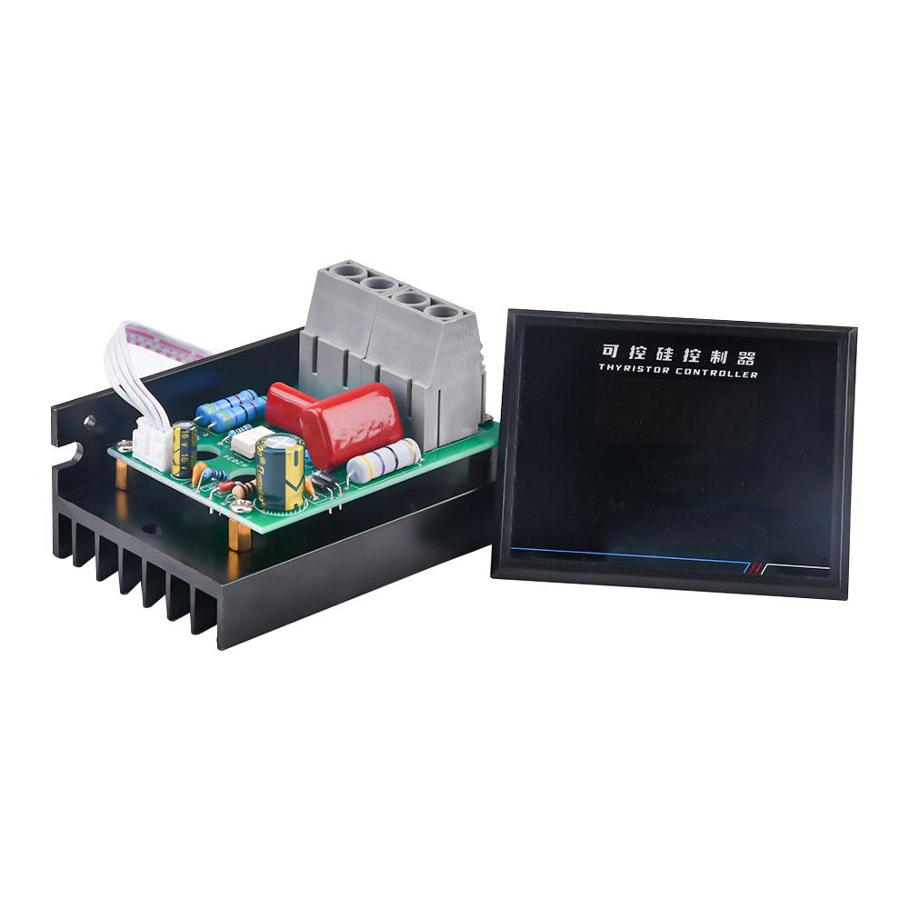 AC 220V 6KW Digital Control SCR Electronic Voltage Regulator Speed Control Dimmer Thermostat Digital Meters with Button/touch
AC 220V 6KW Digital Control SCR Electronic Voltage Regulator Speed Control Dimmer Thermostat Digital Meters with Button/touch