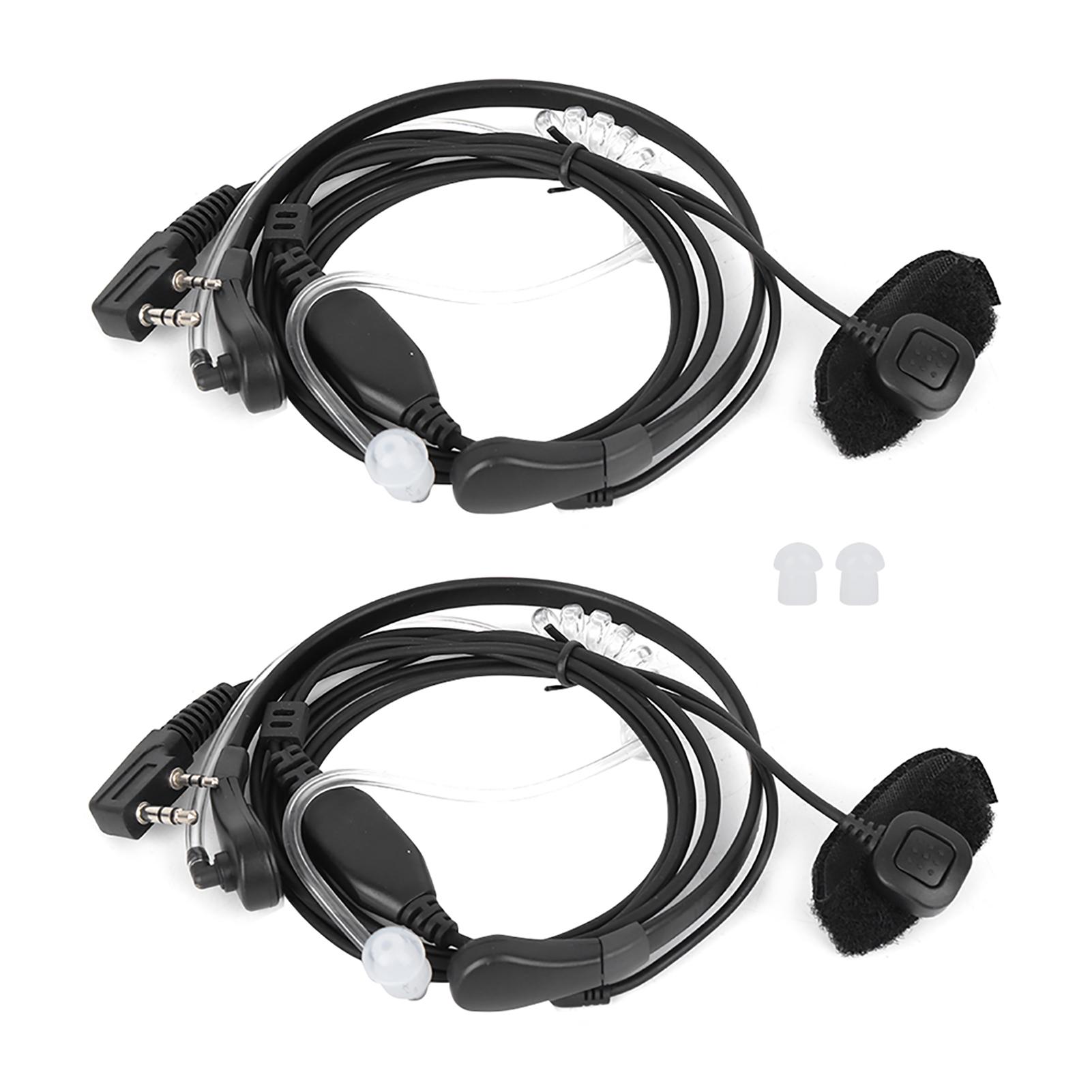2pcs Two Way Radio Headphone Throat Microphone Headset Fit for BaoFeng UV-5R UV-6R UV B5 BF-888S
2pcs Two Way Radio Headphone Throat Microphone Headset Fit for BaoFeng UV-5R UV-6R UV B5 BF-888S