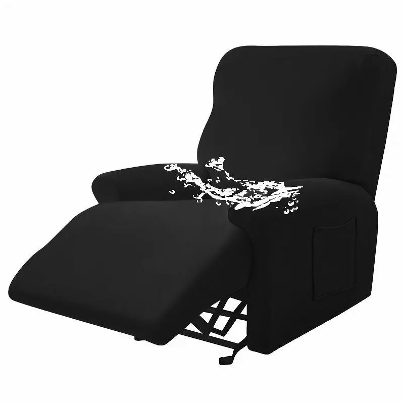 Recliner Sofa Cover Waterproof for Living Room Elastic Spandex Armchair Covers Solid Color Chair Slipcovers Protector 1 Seater(4pcs) чёрный
Recliner Sofa Cover Waterproof for Living Room Elastic Spandex Armchair Covers Solid Color Chair Slipcovers Protector 1 Seater(4pcs) чёрный