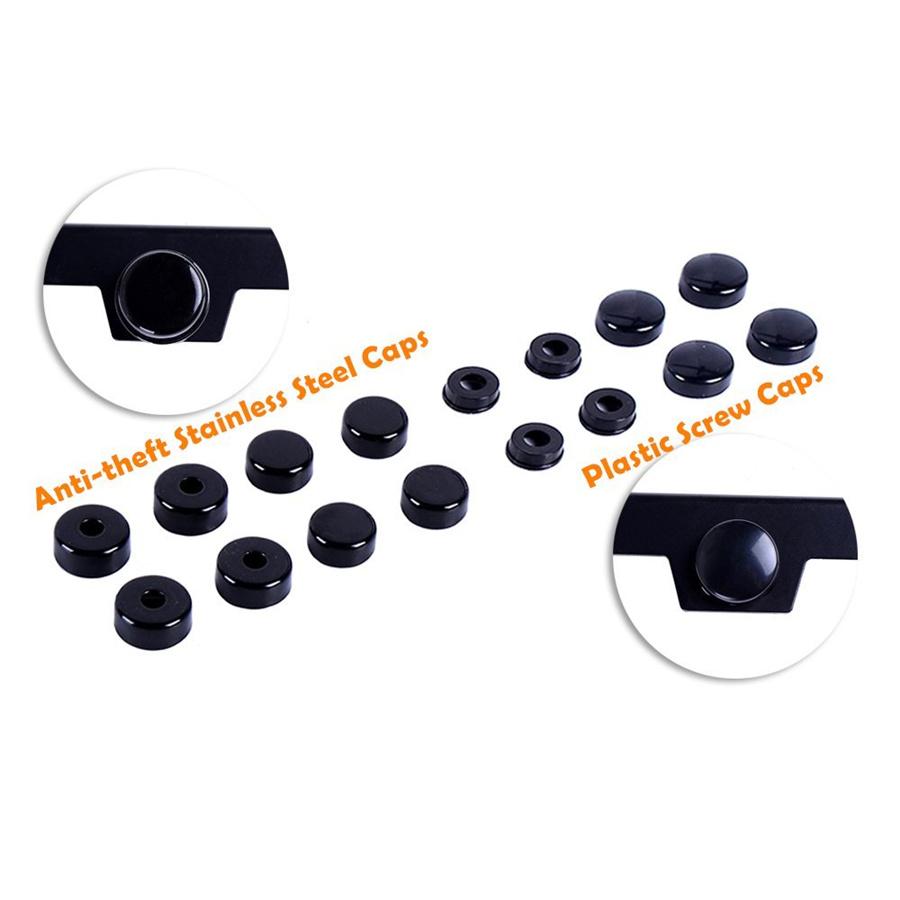 New 4Pcs Car Plate Zinc Alloy Anti-theft License Plate Bolt Frame Screw Accessories
New 4Pcs Car Plate Zinc Alloy Anti-theft License Plate Bolt Frame Screw Accessories