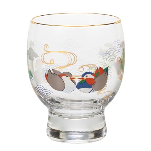 ADERIA 6839 Premium Nippon Taste, Auspicious Flowers, Birds and Iris, Japanese Sake Glass, Capacity 5.1 fl oz (145 ml), Made in Japan, Comes in a Cosm
ADERIA 6839 Premium Nippon Taste, Auspicious Flowers, Birds and Iris, Japanese Sake Glass, Capacity 5.1 fl oz (145 ml), Made in Japan, Comes in a Cosm