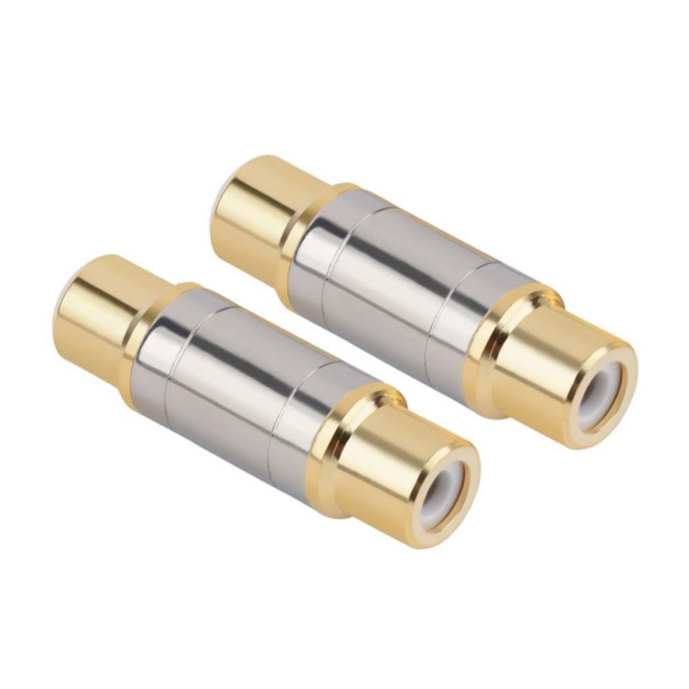 Jack Adapter Female to Female Audio Connector Audio Cable Adapter Audio Adapter Dual RCA Connector
Jack Adapter Female to Female Audio Connector Audio Cable Adapter Audio Adapter Dual RCA Connector