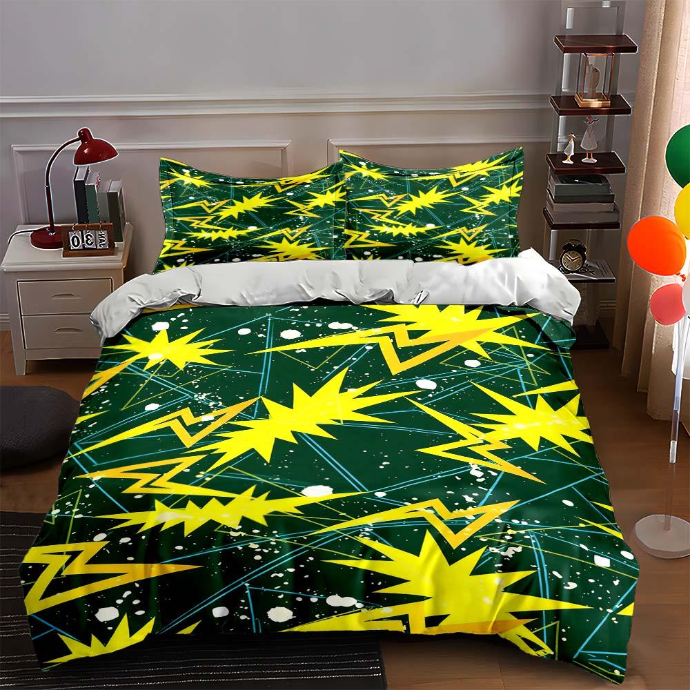 Bright, starburst, geometric Bedding Duvet cover sets Duvet covers Pillowcases gifts (1 * Duvet Cover 2 * Pillowcases, without duvet insert) 135x200cm
Bright, starburst, geometric Bedding Duvet cover sets Duvet covers Pillowcases gifts (1 * Duvet Cover 2 * Pillowcases, without duvet insert) 135x200cm