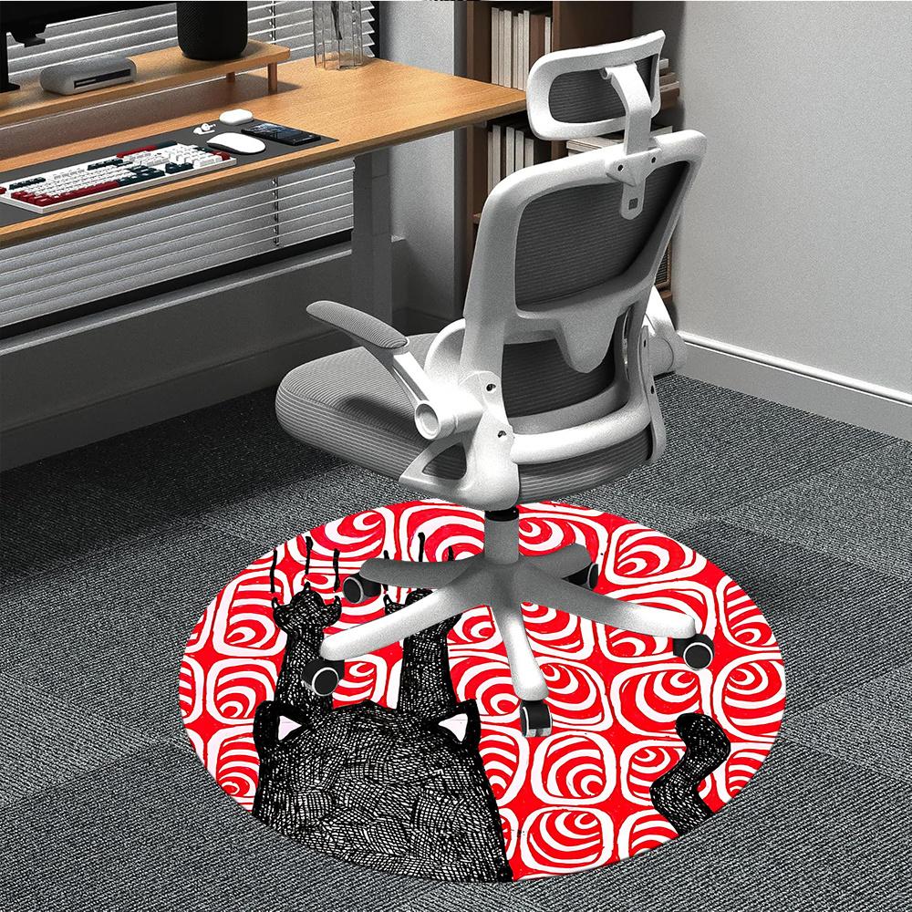 1pc Cat Abstract Office Round Area Rug, Indoor Mat Suitable ForOffice, Under Office Chairs Bedroom Living Room Home Decor, Room Decot129 80cm by 80cm
1pc Cat Abstract Office Round Area Rug, Indoor Mat Suitable ForOffice, Under Office Chairs Bedroom Living Room Home Decor, Room Decot129 80cm by 80cm