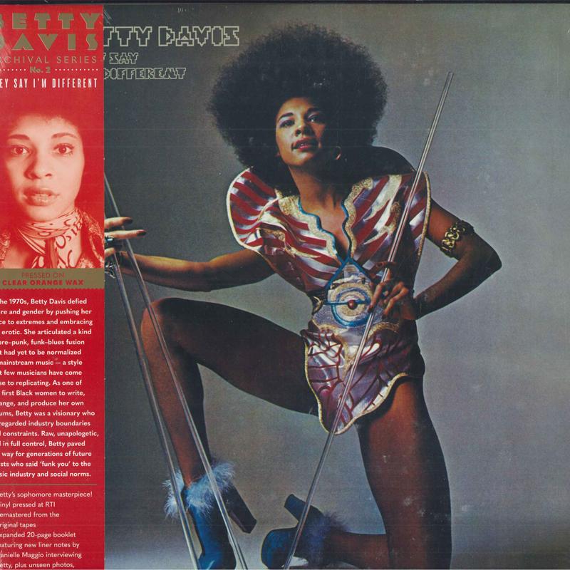 LP Record BETTY DAVIS - They Say I m Different (Clear Orang LITA0271ORANGE Light In The At 2023 US Rock
LP Record BETTY DAVIS - They Say I m Different (Clear Orang LITA0271ORANGE Light In The At 2023 US Rock