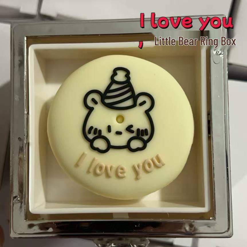 Teddy Bear Cake Surprise Necklace Box with Light & Rotating Ring: Creative Birthday or Valentine s Day Gift for Her
Teddy Bear Cake Surprise Necklace Box with Light & Rotating Ring: Creative Birthday or Valentine s Day Gift for Her