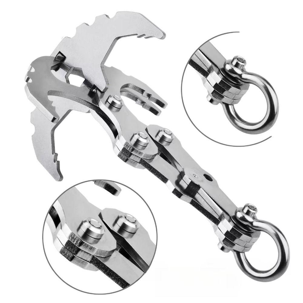 Serrated Claws Folding Gravity Grab Hook Rescue Grappling Hook Camping Gear Grab Hook
Serrated Claws Folding Gravity Grab Hook Rescue Grappling Hook Camping Gear Grab Hook