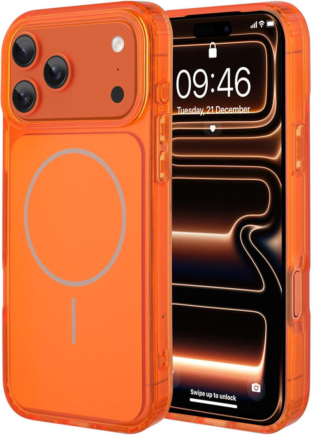 Original Magnetic Phone Case for iPhone 17 Pro Max - Drop-Proof, Soft Protective Cover iPhone 17 Pro оранжевый
Original Magnetic Phone Case for iPhone 17 Pro Max - Drop-Proof, Soft Protective Cover iPhone 17 Pro оранжевый