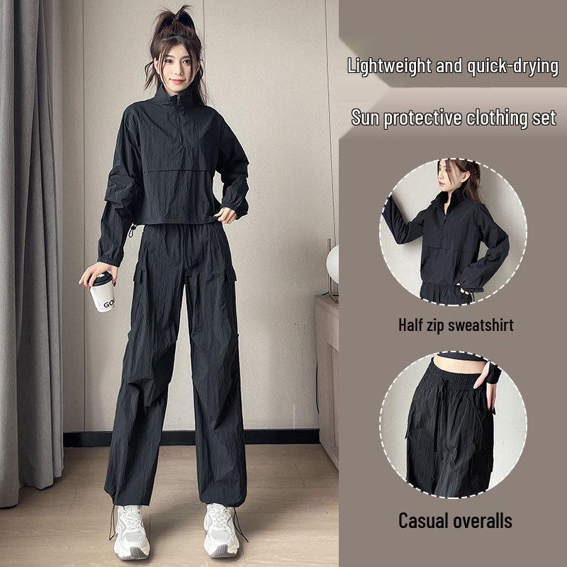 Women s Quick-Dry Sunscreen Suit for Hiking, Climbing, and Running - 2024 New Collection M
Women s Quick-Dry Sunscreen Suit for Hiking, Climbing, and Running - 2024 New Collection M
