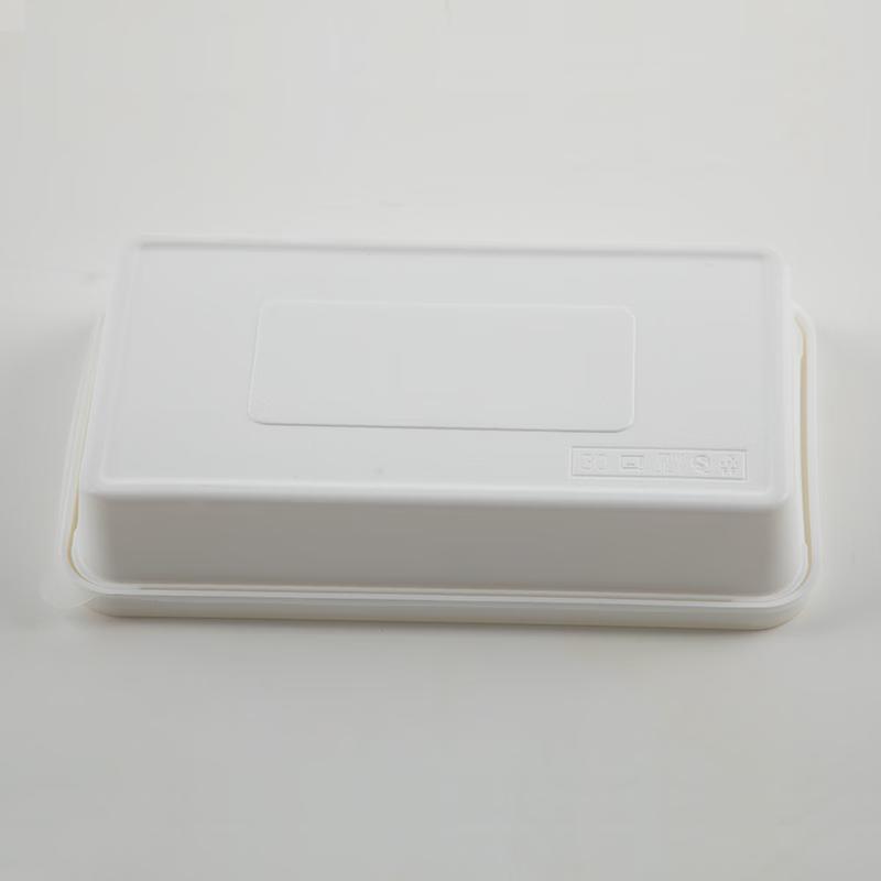 GuangBo W48141 White Bagasse Food Container
GuangBo W48141 White Bagasse Food Container
