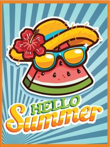 Metal plaque vintage retro style Hello Summer Fruits Classic tin door signAluminum 20x30cm(7.8x11.8inch)
Metal plaque vintage retro style Hello Summer Fruits Classic tin door signAluminum 20x30cm(7.8x11.8inch)