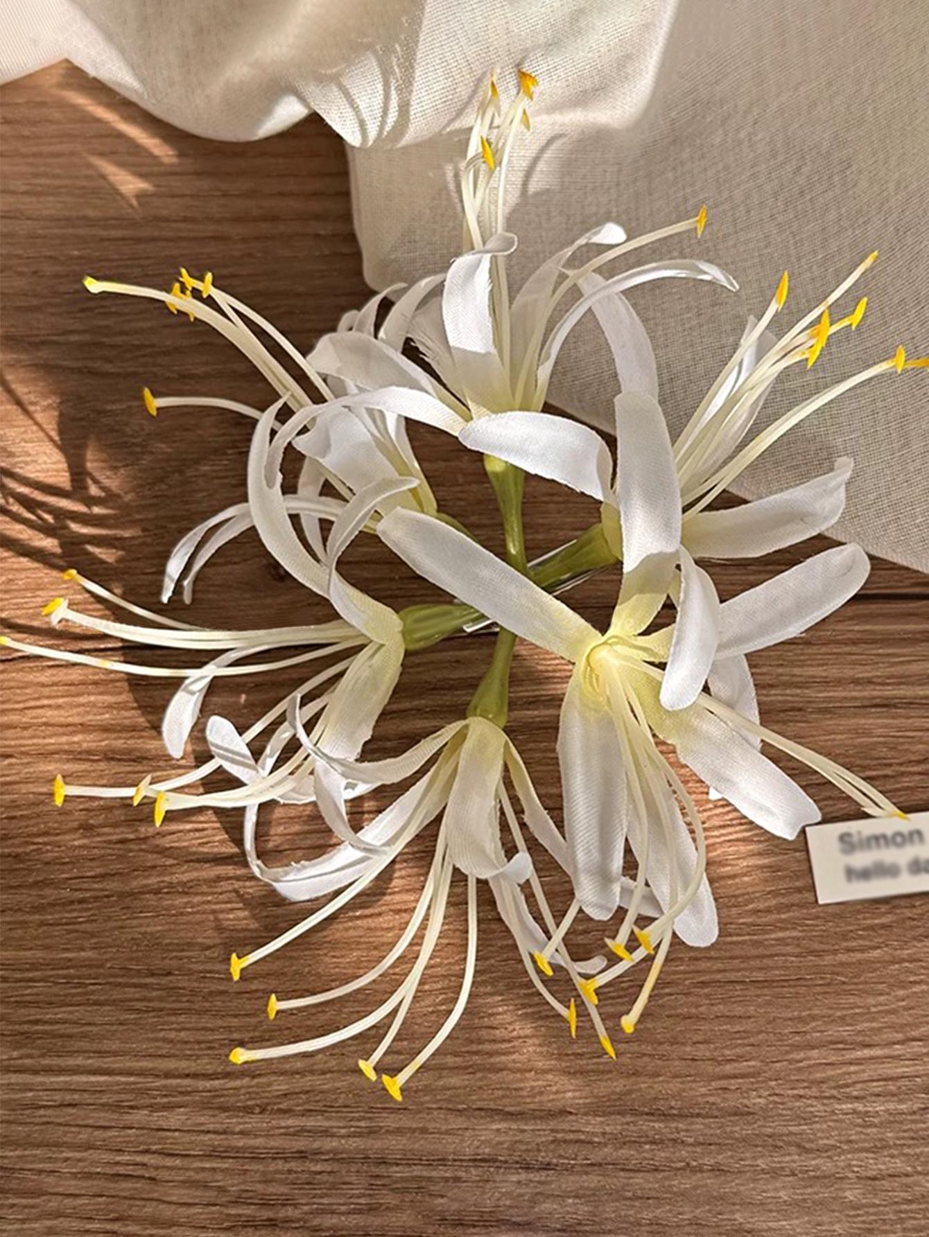 1 шт. Женская шифоновая заколка для волос с цветком, клипса-крокодил с бабочкой-орхидеей, свадебный аксессуар для невесты, декор для пляжной вечеринки, свадебного мероприятия
1 шт. Женская шифоновая заколка для волос с цветком, клипса-крокодил с бабочкой-орхидеей, свадебный аксессуар для невесты, декор для пляжной вечеринки, свадебного мероприятия