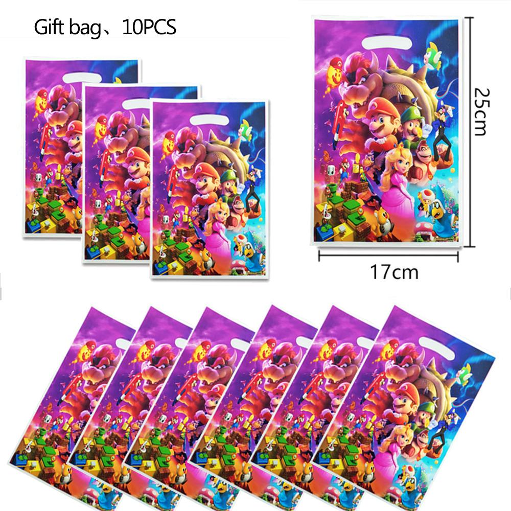 Супер Марио Party Подарочные пакеты Упаковочные пакеты для конфет и печенья Марио Принцесса Пич Пакет для угощений Дети Душ для младенцев День рождения Принадлежности 10Pcs(1 pack)
Супер Марио Party Подарочные пакеты Упаковочные пакеты для конфет и печенья Марио Принцесса Пич Пакет для угощений Дети Душ для младенцев День рождения Принадлежности 10Pcs(1 pack)