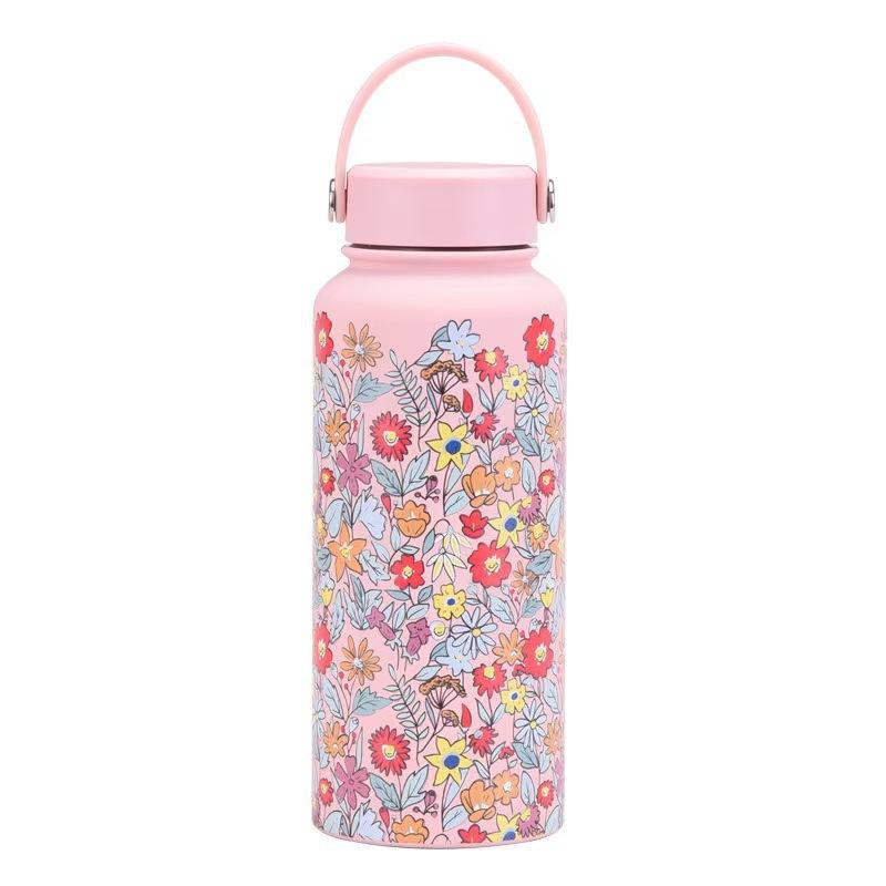 High Value Thermos Cup Large Capacity Portable Kettle Printing Outdoor Household Water Cup 304 Stainless Steel 1L
High Value Thermos Cup Large Capacity Portable Kettle Printing Outdoor Household Water Cup 304 Stainless Steel 1L