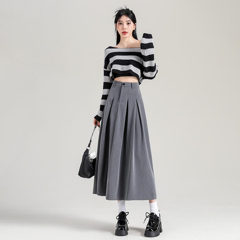 New Skirt with Early Autumn Skirt with Pleated Skirt with Umbrella Skirt with High Waist Slim Midi Skirt XL
New Skirt with Early Autumn Skirt with Pleated Skirt with Umbrella Skirt with High Waist Slim Midi Skirt XL