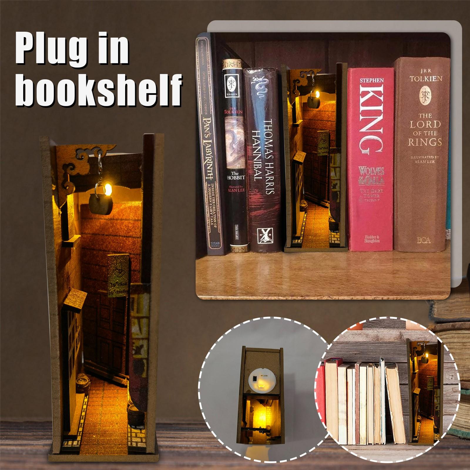Plug-in Bookshelf Decoration Miss The Book Holder Study Ancient Street Beach Nightlife Decoration
Plug-in Bookshelf Decoration Miss The Book Holder Study Ancient Street Beach Nightlife Decoration