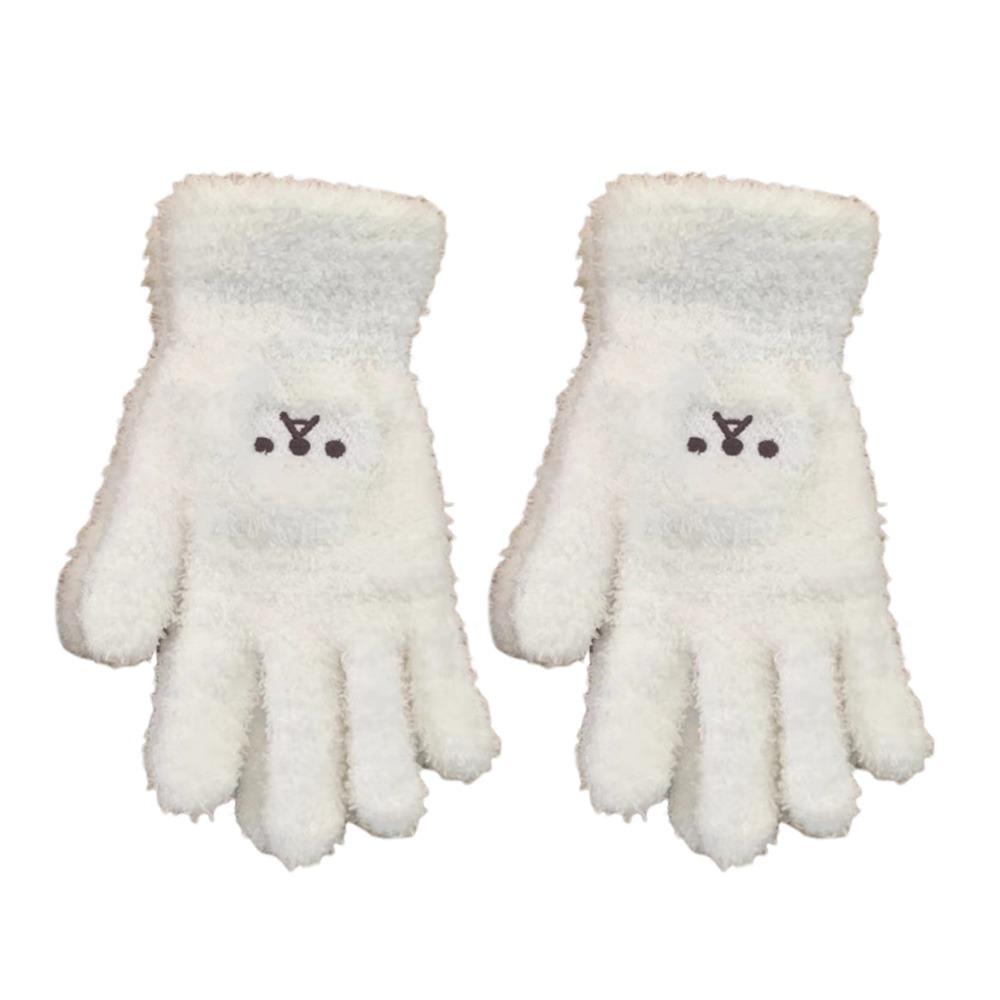 Antifreeze Embroidery Gloves Soft Material Sports Gloves Fashion Thick Gloves Outdoor Cycling білий
Antifreeze Embroidery Gloves Soft Material Sports Gloves Fashion Thick Gloves Outdoor Cycling білий