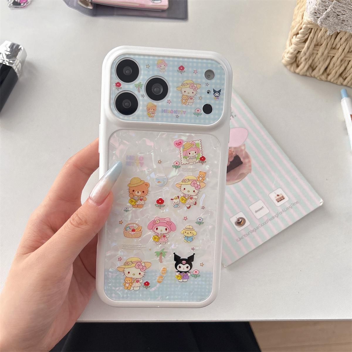 Shell Pattern KT Cat iPhone 15 Pro Max Case - Drop-proof, Large Window Design iPhone 17 Pro
Shell Pattern KT Cat iPhone 15 Pro Max Case - Drop-proof, Large Window Design iPhone 17 Pro