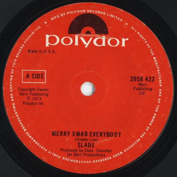 7-дюймовая пластинка SLADE - Merry Xmas Everybody 2058422 Polydor 1973 UK Rock б/у
7-дюймовая пластинка SLADE - Merry Xmas Everybody 2058422 Polydor 1973 UK Rock б/у