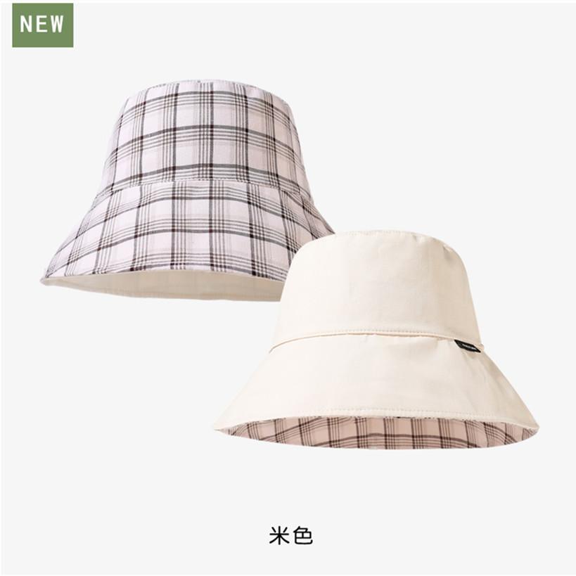 Корейская литературная клетчатая двусторонняя однотонная шляпа-панама, универсальные повседневные кепки для защиты от солнца для девочек 56-58CM
Корейская литературная клетчатая двусторонняя однотонная шляпа-панама, универсальные повседневные кепки для защиты от солнца для девочек 56-58CM