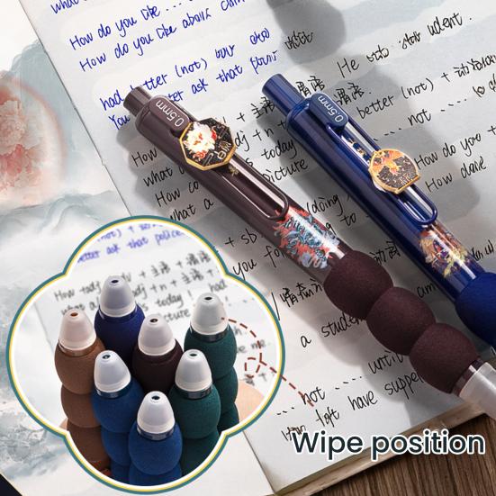 Yousheng 5 Pcs Erasable Retractable Gel Pens Fine Point Rollerball Pen with Soft Grip 0.5mm Black/Blue Ink Aesthetic Pens for Drawing Writing B чёрный
Yousheng 5 Pcs Erasable Retractable Gel Pens Fine Point Rollerball Pen with Soft Grip 0.5mm Black/Blue Ink Aesthetic Pens for Drawing Writing B чёрный