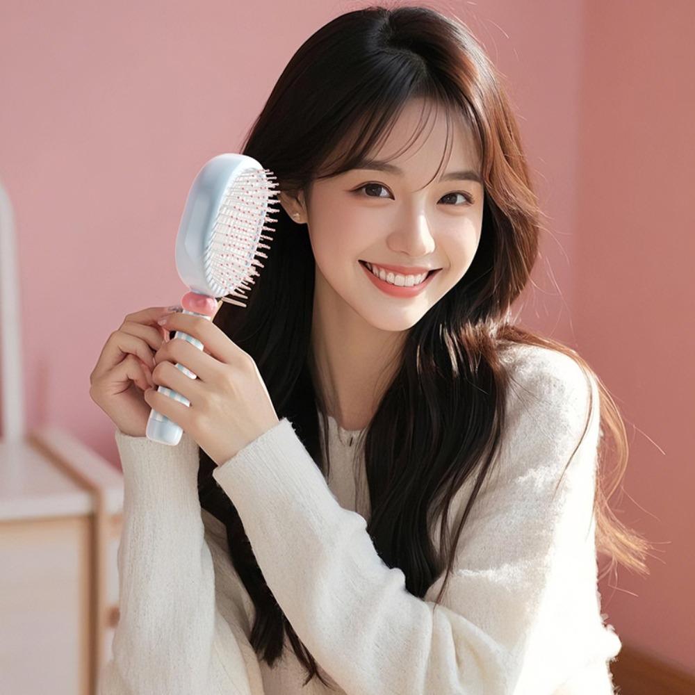 Hairdressing Massage Comb Anti Static Scalp Massage Hair Brush Fashion Air Bag Hair Comb Lady/Girl Blue Style B
Hairdressing Massage Comb Anti Static Scalp Massage Hair Brush Fashion Air Bag Hair Comb Lady/Girl Blue Style B
