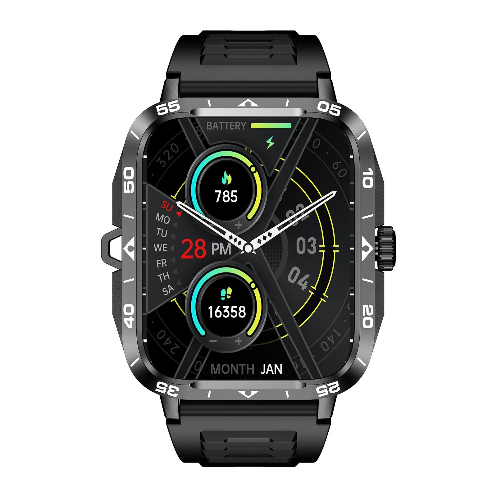 ZW59 Смарт-годинник з підтримкою дзвінків по Bluetooth, моніторингом артеріального тиску та здоров я сну, спортивний годинник з ліхтариком Black+Orange
ZW59 Смарт-годинник з підтримкою дзвінків по Bluetooth, моніторингом артеріального тиску та здоров я сну, спортивний годинник з ліхтариком Black+Orange