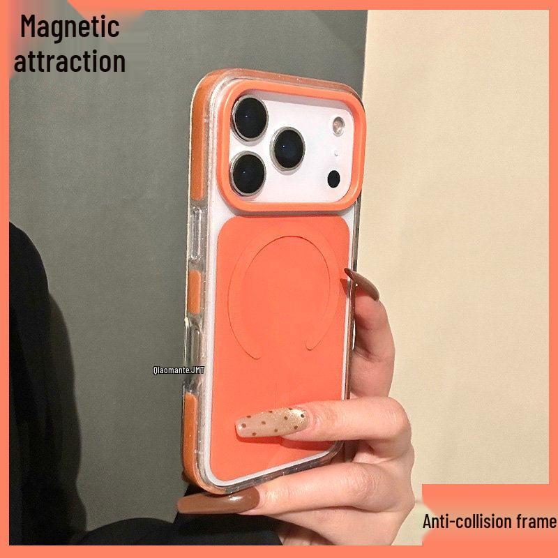 iPhone 17 Pro Max Magnetic Drop-Proof Anti-Slip Case - Simple, Skin-Friendly, New Style iPhone 17 Pro Max
iPhone 17 Pro Max Magnetic Drop-Proof Anti-Slip Case - Simple, Skin-Friendly, New Style iPhone 17 Pro Max