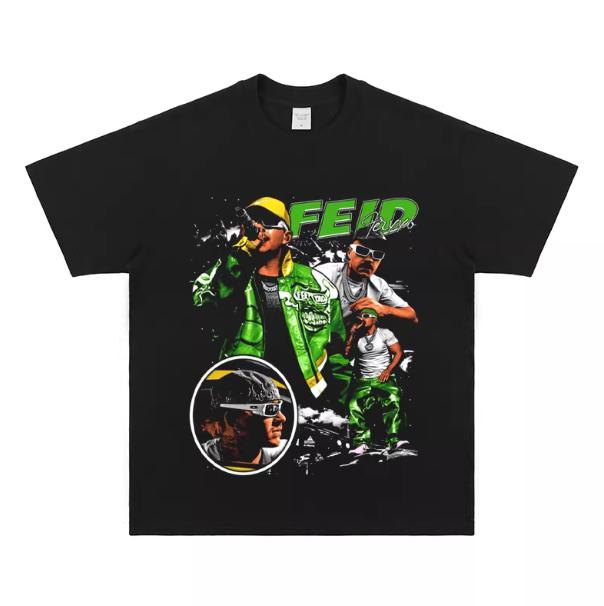 2026 SpringSummer Feid Ferxxo Vintage Tee Americanstyle Vneck HipHop Style Short Sleeve Heavy Cotton TShirt L
2026 SpringSummer Feid Ferxxo Vintage Tee Americanstyle Vneck HipHop Style Short Sleeve Heavy Cotton TShirt L