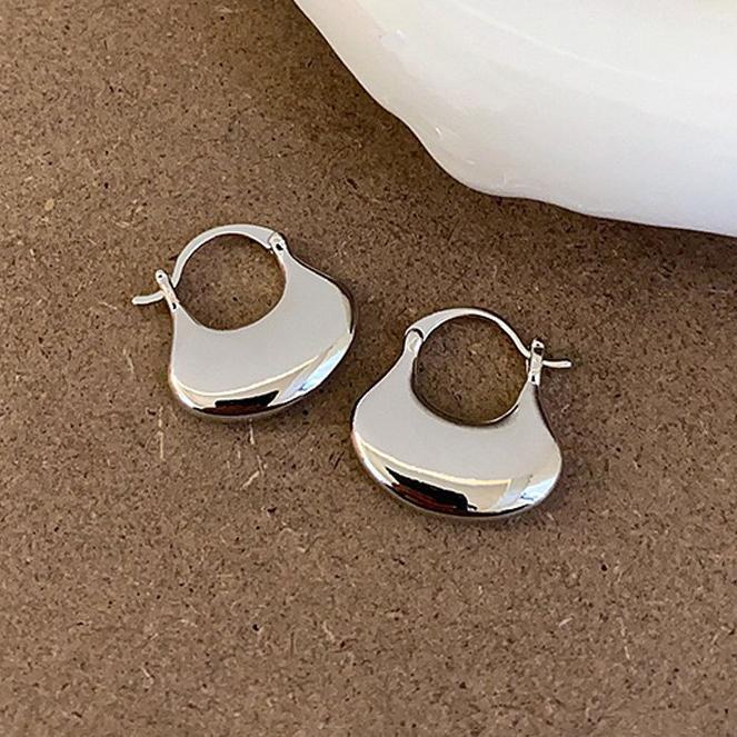 PONYKISS Sterling Silver Minimalist Fan-shaped Hoop Earring for Women Trendy Fine Geometric Accessories Small
PONYKISS Sterling Silver Minimalist Fan-shaped Hoop Earring for Women Trendy Fine Geometric Accessories Small