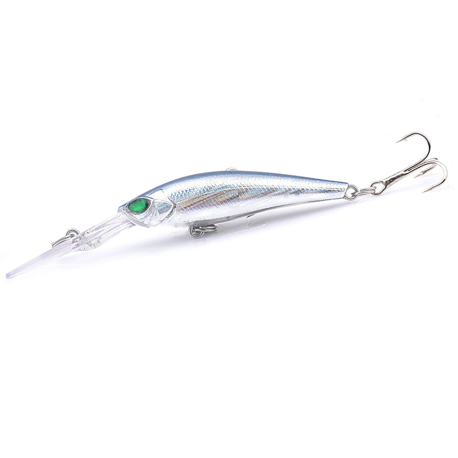 9.4cm/6.2g Fishing Lures With Treble Hooks Artificial Hard Bait Wobblers For Fishing Bass Trout Carp 7 #1
9.4cm/6.2g Fishing Lures With Treble Hooks Artificial Hard Bait Wobblers For Fishing Bass Trout Carp 7 #1