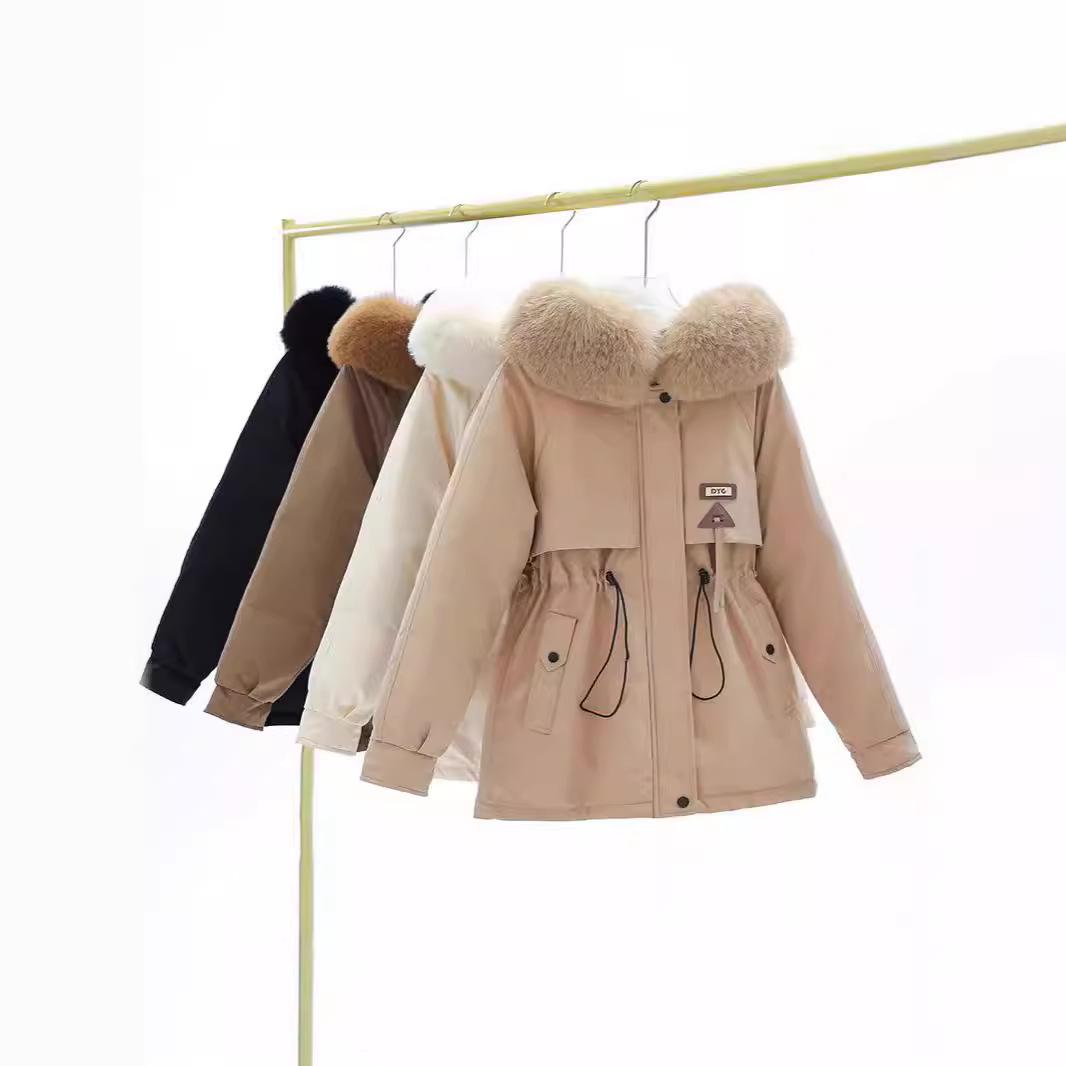 Women s Mid-Length Slimming Parka with Hood and Large Fur Collar - Fleece-Lined Plus Size Autumn/Winter Coat 2XL (145-160 lbs)
Women s Mid-Length Slimming Parka with Hood and Large Fur Collar - Fleece-Lined Plus Size Autumn/Winter Coat 2XL (145-160 lbs)