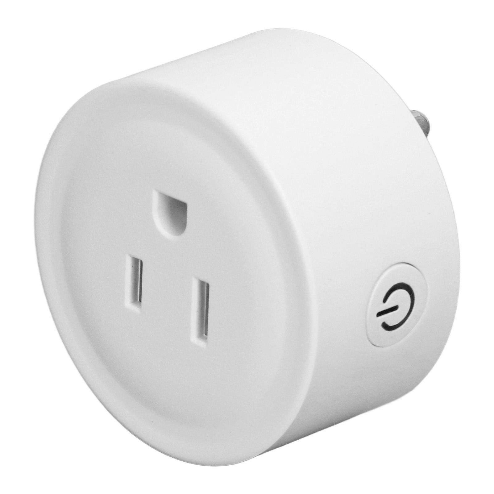 Розумна розетка ПК Ізольований корпус Пульт дистанційного керування Функція таймера Міні Розумна WiFi-розетка
Розумна розетка ПК Ізольований корпус Пульт дистанційного керування Функція таймера Міні Розумна WiFi-розетка