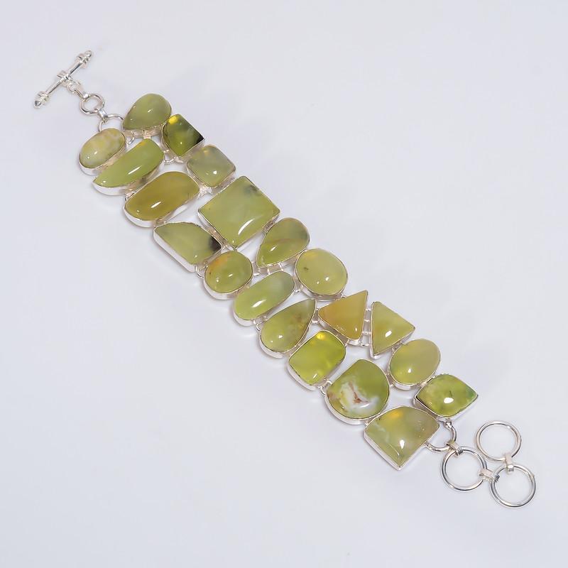 Fabulous Top Grade Qualite 100% Natural Lemon Prehnite Ethnic Style Handmade Jewelry 925 Steling Silver Plated Bracelet 6-8 WSJ-5147 6-8
Fabulous Top Grade Qualite 100% Natural Lemon Prehnite Ethnic Style Handmade Jewelry 925 Steling Silver Plated Bracelet 6-8 WSJ-5147 6-8