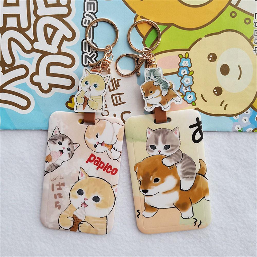 Anti-Lost Badge Holder Cartoon Cat Easy-Pull Buckle School Supplies ID Card Holders Subway Card Style 4
Anti-Lost Badge Holder Cartoon Cat Easy-Pull Buckle School Supplies ID Card Holders Subway Card Style 4