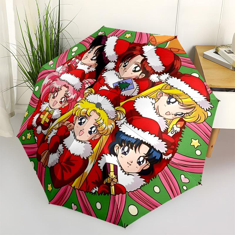 1pc Christmas, SailorMoon Automatic Folding Umbrella - 8-Rib Automatic Open/Close, Portable Collapsible Compact Umbrella yy251218021
1pc Christmas, SailorMoon Automatic Folding Umbrella - 8-Rib Automatic Open/Close, Portable Collapsible Compact Umbrella yy251218021