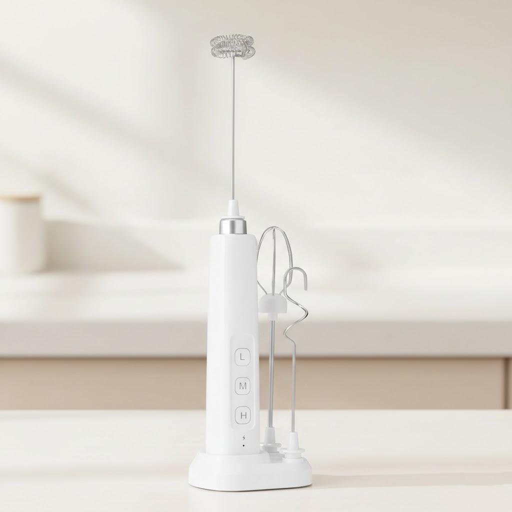 USB Rechargeable Portable Milk Frother 3 Speeds Multifunctional Whisking Baking Aid Mixer Attachments зелений
USB Rechargeable Portable Milk Frother 3 Speeds Multifunctional Whisking Baking Aid Mixer Attachments зелений