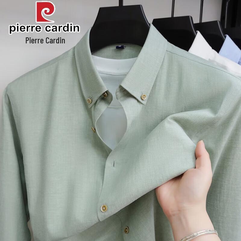 Чоловіча сорочка з довгим рукавом Pierre Cardin, суміш модалу та льону 43/3XL
Чоловіча сорочка з довгим рукавом Pierre Cardin, суміш модалу та льону 43/3XL