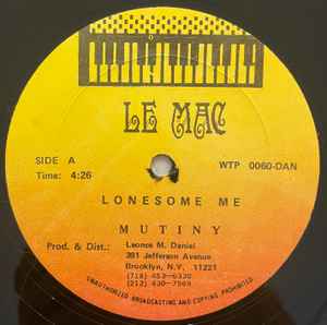 12inch Record MUTINY Lonesome Me WTP0060DAN LE MAC US SoulFunk Used
12inch Record MUTINY Lonesome Me WTP0060DAN LE MAC US SoulFunk Used