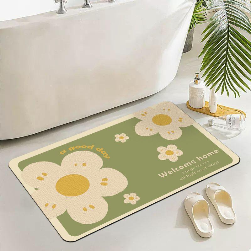 Bathroom floor mat, absorbent diatom mud floor mat, toilet bathroom absorbent mat, floor mat for home decoration 40X60cm 15.7X23.6in
Bathroom floor mat, absorbent diatom mud floor mat, toilet bathroom absorbent mat, floor mat for home decoration 40X60cm 15.7X23.6in