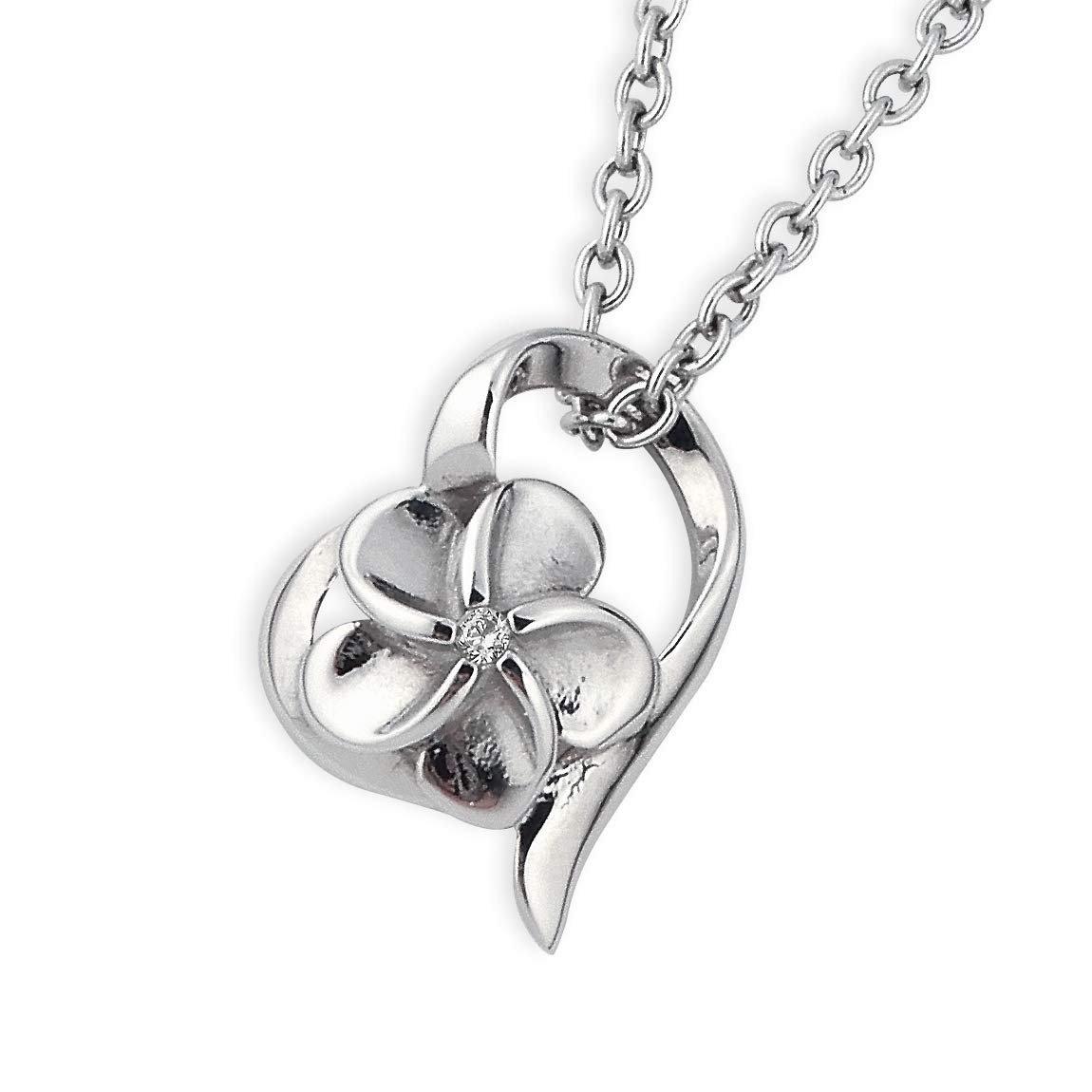 Aloha lokahi Hawaiian Jewelry Necklace Surgical Stainless Steel Heart Plumeria Zirconia Azuki Chain Steel Width 45cm (Aloha Lokahi) (Stainless 2mm)
Aloha lokahi Hawaiian Jewelry Necklace Surgical Stainless Steel Heart Plumeria Zirconia Azuki Chain Steel Width 45cm (Aloha Lokahi) (Stainless 2mm)