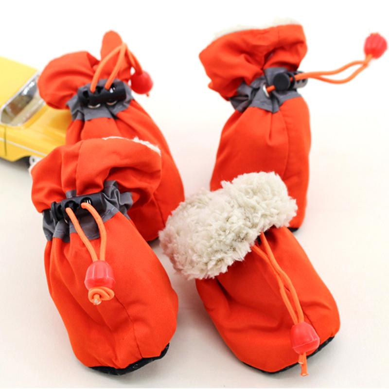 4PCS/Set Fleece Lining Puppy Waterproof Breathable Drawstring Design Cute Pet Shoes Winter Outings Multiple Colors XS оранжевый
4PCS/Set Fleece Lining Puppy Waterproof Breathable Drawstring Design Cute Pet Shoes Winter Outings Multiple Colors XS оранжевый