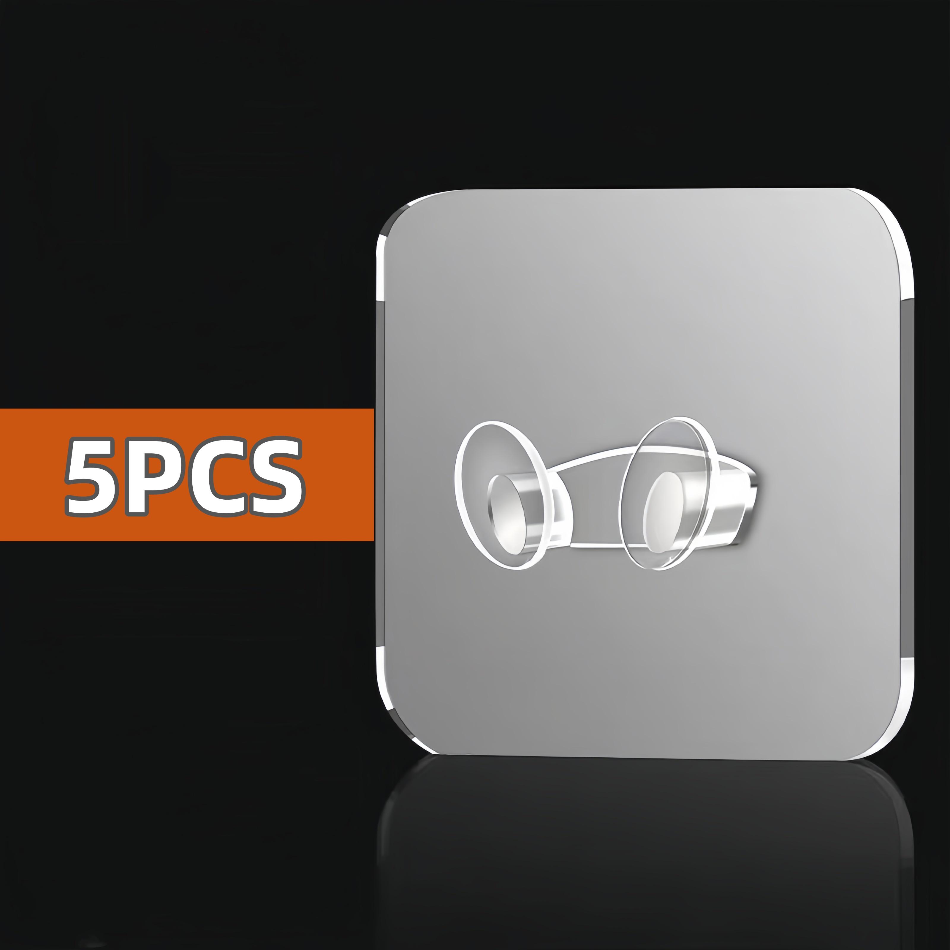 1-10 шт. настенный крючок для хранения, держатель для розетки без прокола, кухонный скрытый крючок, настенная вешалка для ванной комнаты