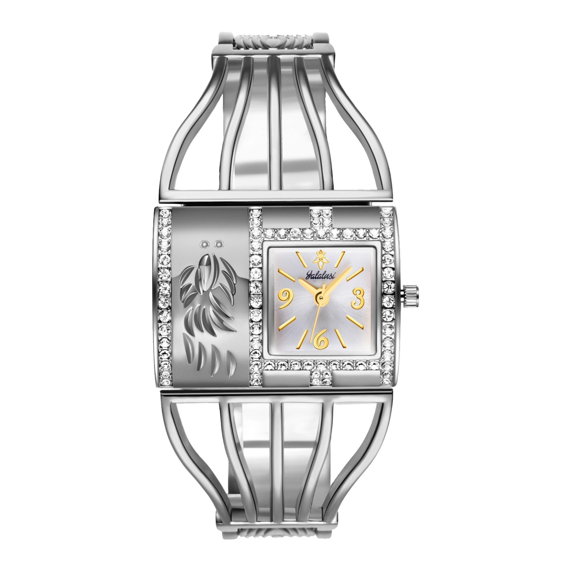 YaLaLuSi Brand 1 Piece Skeleton Elegant Women s Quartz Wristwatch Personalized Pattern Decorative Dial Gift Box Women s Gifts Silvery- White Face
YaLaLuSi Brand 1 Piece Skeleton Elegant Women s Quartz Wristwatch Personalized Pattern Decorative Dial Gift Box Women s Gifts Silvery- White Face